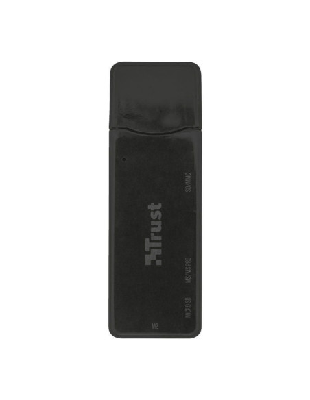 Lector de tarjetas externo trust nanga 21935/ usb 3.1