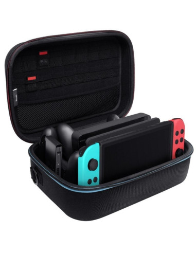Funda rígida trust gaming gtx 1247 para nintendo switch/ negra