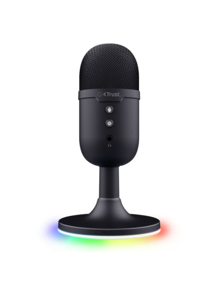 Micrófono trust gaming gxt 234 yunix/ usb/ negro