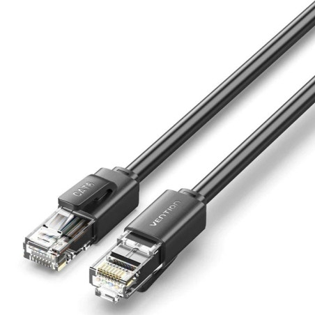 Cable de red rj45 utp vention ibrbi cat.6/ 3m/ negro
