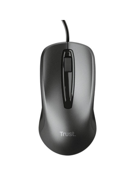 Ratón trust basics wired mouse/ hasta 1200 dpi