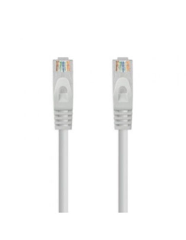 Cable de red rj45 utp nanocable 10.20.1810 cat.6/ 10m/ gris