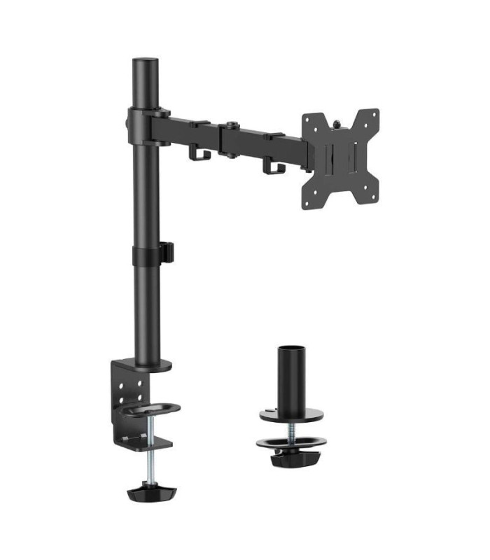 Soporte de mesa para monitor aisens dt32tsr-277/ giratorio/ inclinable/ hasta 10kg