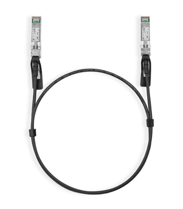 Cable de conexión directa sfp+ tp-link tl-sm5220-1m/ 10g/ 1m/ negro
