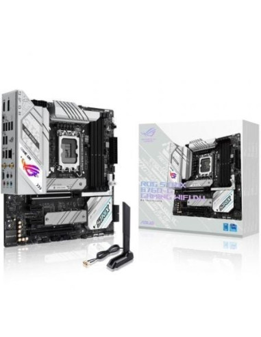 Placa base asus rog strix b760-g gaming wifi d4 socket 1700/ micro atx