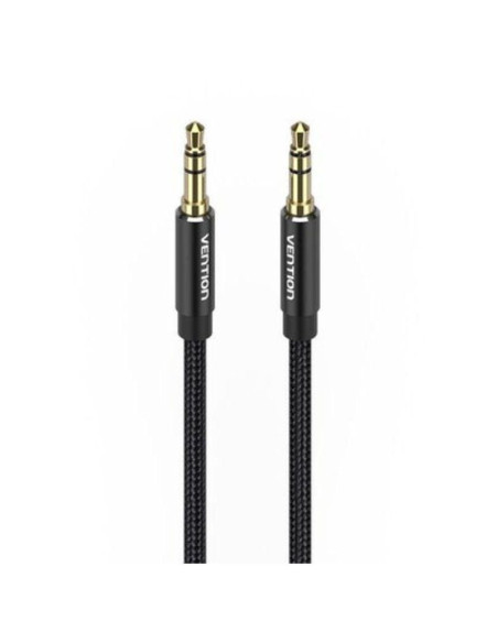 Cable estéreo vention bawbg/ jack 3.5 macho - jack 3.5 macho/ 1.5m/ negro