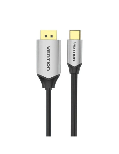 Cable conversor vention cgzbg/ usb tipo-c macho - displayport macho/ 1.5m/ negro