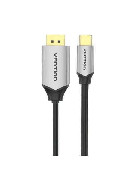 Cable conversor vention cgzbg/ usb tipo-c macho - displayport macho/ 1.5m/ negro