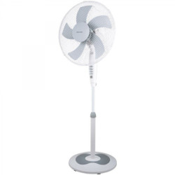 Ventilador de pie grunkel fan-165r/ 50w/ 5 aspas 40cm/ 3 velocidades
