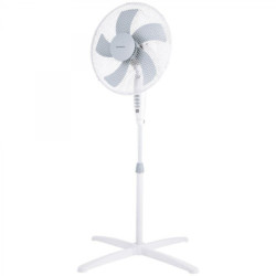 Ventilador de pie grunkel fan-165x/ 50w/ 5 aspas 40cm/ 3 velocidades