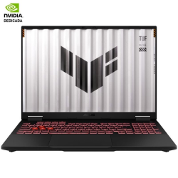 Portátil Gaming Asus TUF Gaming A16 TUF608UMI-TU296 Ryzen 7 260/ 16GB/ 512GB SSD/ GeForce RTX 5060/ 16'/ Sin Sistema Operativo