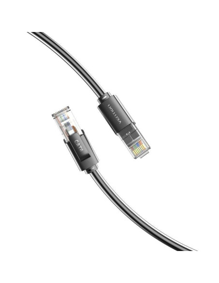 Cable de red rj45 utp vention ibrbk cat.6/ 8m/ negro