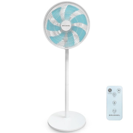 Ventilador de pie grunkel fs-14pr/ 30w/ 7 aspas 35cm/ 12 velocidades