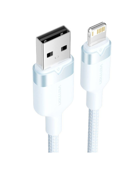 Cable usb 2.0 lightning vention lansf/ usb macho - lightning macho/ 480mbps/ 1m/ azul