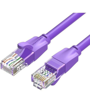 Cable de red rj45 utp vention ibevh cat.6/ 2m/ morado