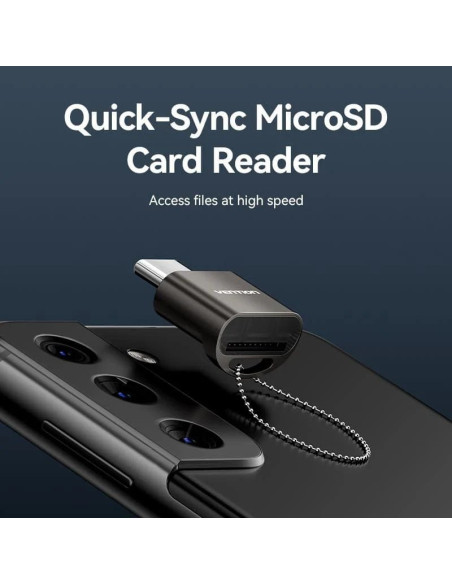 Lector de tarjetas externo vention clmh0/ usb tipo-c