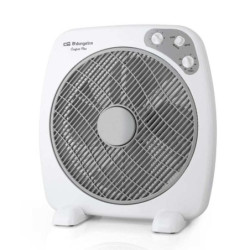 Ventilador de suelo orbegozo box fan bf 0140/ 60w/ 4 aspas 40cm/ 3 velocidades