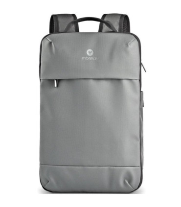 Mochila expansible ngs monray sacks horizon para portátiles hasta 14'/ impermeable/ gris