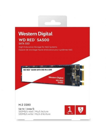Disco ssd western digital wd red sa500 nas 1tb/ m.2 2280
