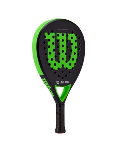 Pala de pádel wilson blade team v2/ negra y verde