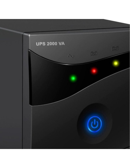 Sai línea interactiva woxter ups 800 va/ 800va-480w/ 2 salidas/ formato torre
