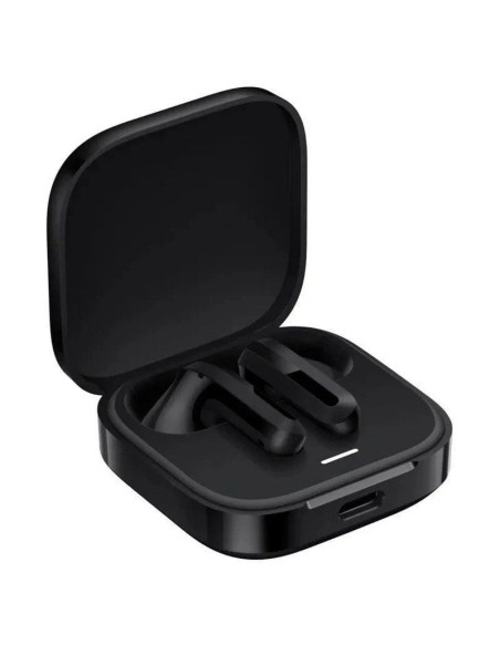 Auriculares bluetooth xiaomi redmi buds 6 active con estuche de carga/ autonomía 6h/ negros