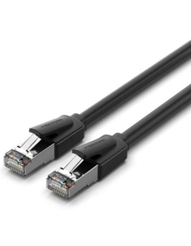 Cable de red rj45 sftp vention ikkbi cat.8/ 3m/ negro