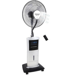 Ventilador nebulizador orbegozo sfa 7000/ 100w/ 3 aspas 40cm/ 3 velocidades/ depósito 1.5l