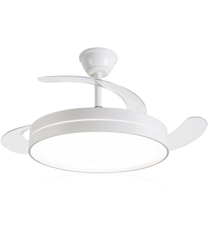 Ventilador de techo daewoo con aspas retráctiles dw5008/ 30w/ 3 aspas/ 6 velocidades