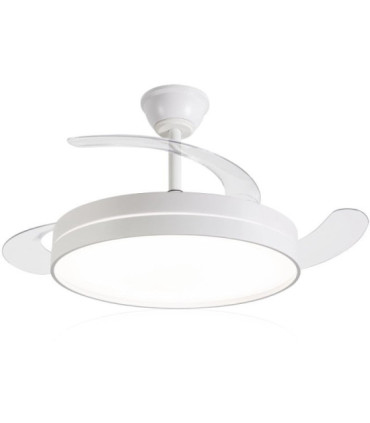 Ventilador de techo daewoo con aspas retráctiles dw5008/ 30w/ 3 aspas/ 6 velocidades