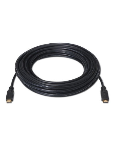 Cable hdmi 2.0 4k aisens a120-0375/ hdmi macho - hdmi macho/ hasta 10w/ 2250mbps/ 25m/ negro