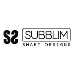 Mochila Subblim City Plus Backpack para Portátiles hasta 15.6'/ Puerto USB/ Azul
