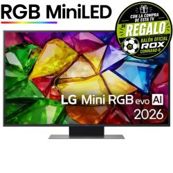 Televisor LG Mini RGB evo AI MRGB86 55MRGB86B6A 55'/ Ultra HD 4K/ Smart TV/ WiFi