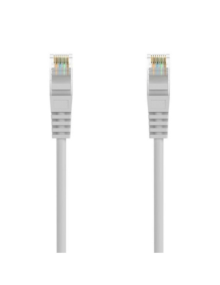 Cable de red rj45 awg24 utp aisens a145-0553 cat.6a/ lszh/ 30cm/ gris