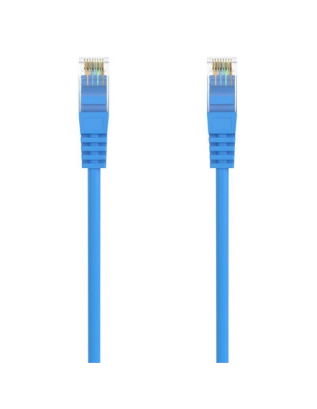 Cable de red rj45 awg24 utp aisens a145-0575 cat.6a/ lszh/ 2m/ azul