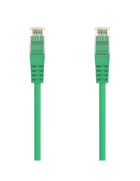 Cable de red rj45 awg24 utp aisens a145-0579 cat.6a/ lszh/ 50cm/ verde