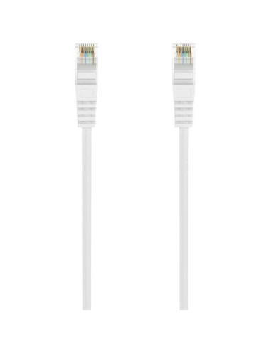Cable de red rj45 awg24 utp aisens a145-0595 cat.6a/ lszh/ 1.5m/ blanco
