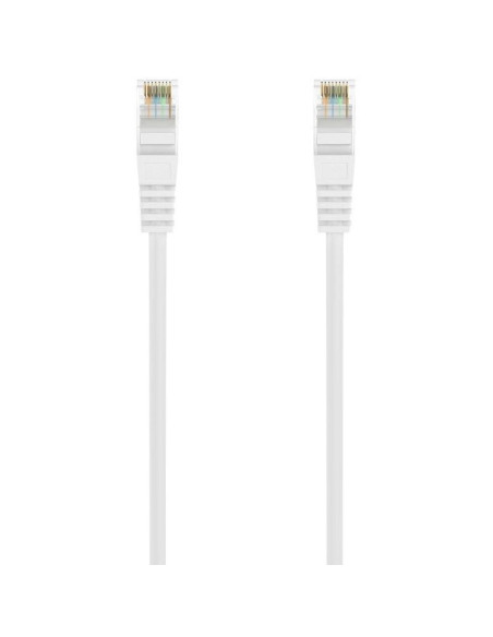 Cable de red rj45 awg24 utp aisens a145-0595 cat.6a/ lszh/ 1.5m/ blanco