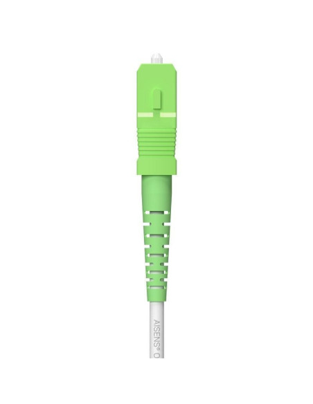 Cable de fibra óptica g657a2 3.0 9/125 smf aisens a152-0618/ lszh/ 120m/ blanco