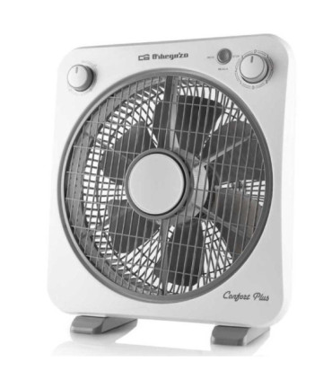 Ventilador de suelo orbegozo box fan bf 0138/ 40w/ 6 aspas 30cm/ 3 velocidades