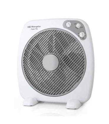 Ventilador de suelo orbegozo box fan bf 0140/ 60w/ 4 aspas 40cm/ 3 velocidades