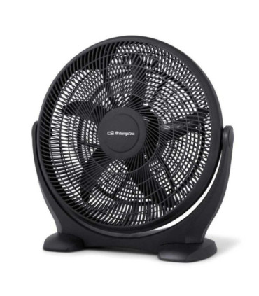 Ventilador de suelo orbegozo power fan bf 0150/ 80w/ 5 aspas 50cm/ 3 velocidades