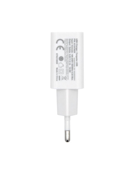 Cargador de pared aisens a110-0526/ 1xusb/ 10w