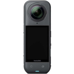 Cámara digital deportiva insta360 x5/ 8k/ ángulo de visión 360º/ negra