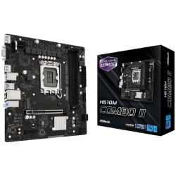 Placa Base Asrock H610M COMBO II Socket 1700/ DDR4/ DDR5/ PCIe 5.0/ Micro ATX