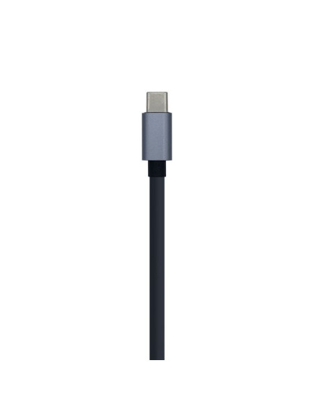 Hub usb tipo-c aisens a109-0396/ 3xusb/ 1xrj45/ gris