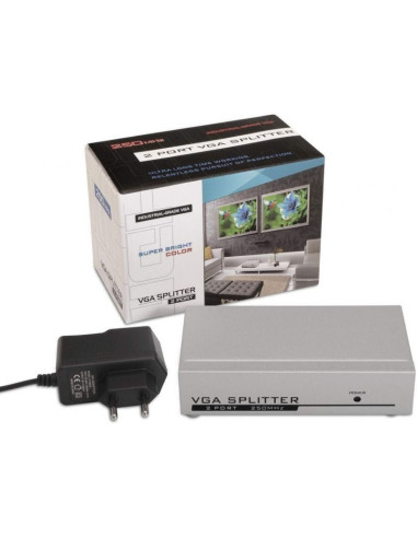 Duplicador svga aisens a116-0084/ 2x svga hembra - svga macho