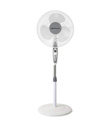 Ventilador de pie orbegozo sf 0147/ 50w/ 3 aspas 40cm/ 3 velocidades
