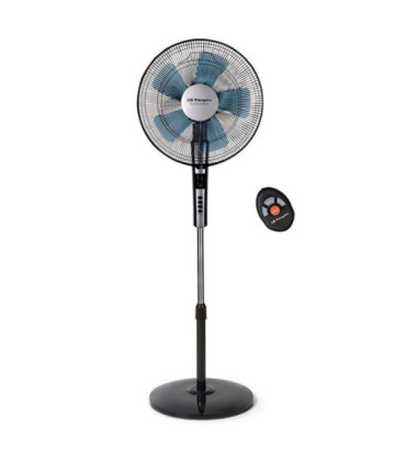 Ventilador de pie orbegozo sf 0640/ 65w/ 5 aspas 40cm/ 2 velocidades