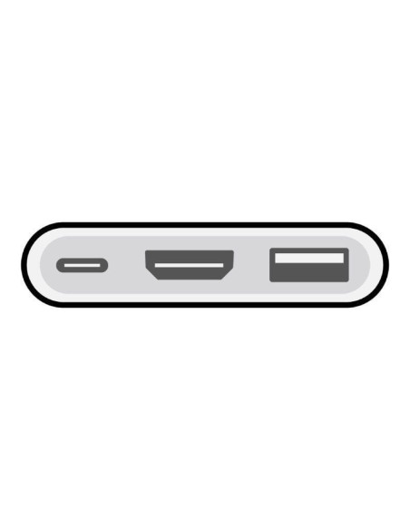 Adaptador usb-c digital av multiport macbook v3 mw5m3zm/a